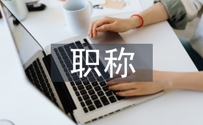 職稱工程師論文