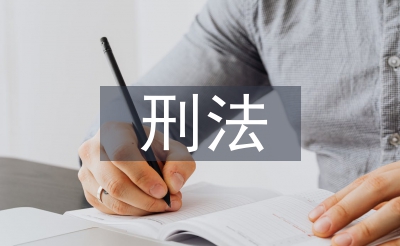 刑法總論論文