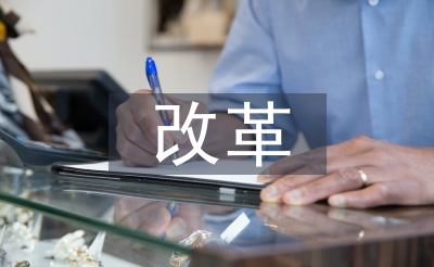 改革半年工作總結(jié)